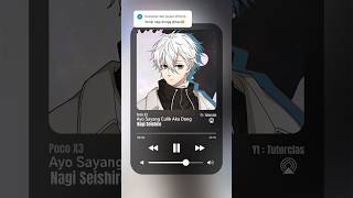 Nagi - Ayo sayang culik Aku dong 😊😎 #aicover #anime #lagucover #tutorclas #bluelock #viraltiktok