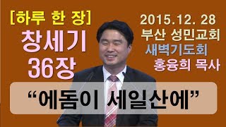 [하루 한 장] 창세기36장_에돔이 세일 산에 거주하니라