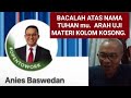 Tuhan beri tanda arah uji materi kolom kosong di MK.  Kecewakah Pendukung Anies Baswedan?