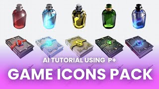 Phygital+ icon genereration for GameDev