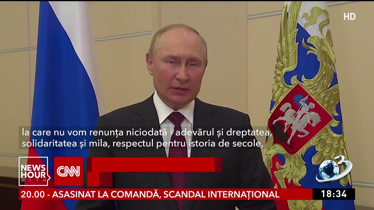 Vladimir Putin, Prima Reacţie După Atentatul De La Moscova: Rusia Este ...