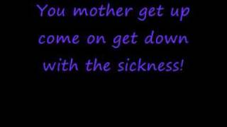 Disturbed - down with the sickness lyrics