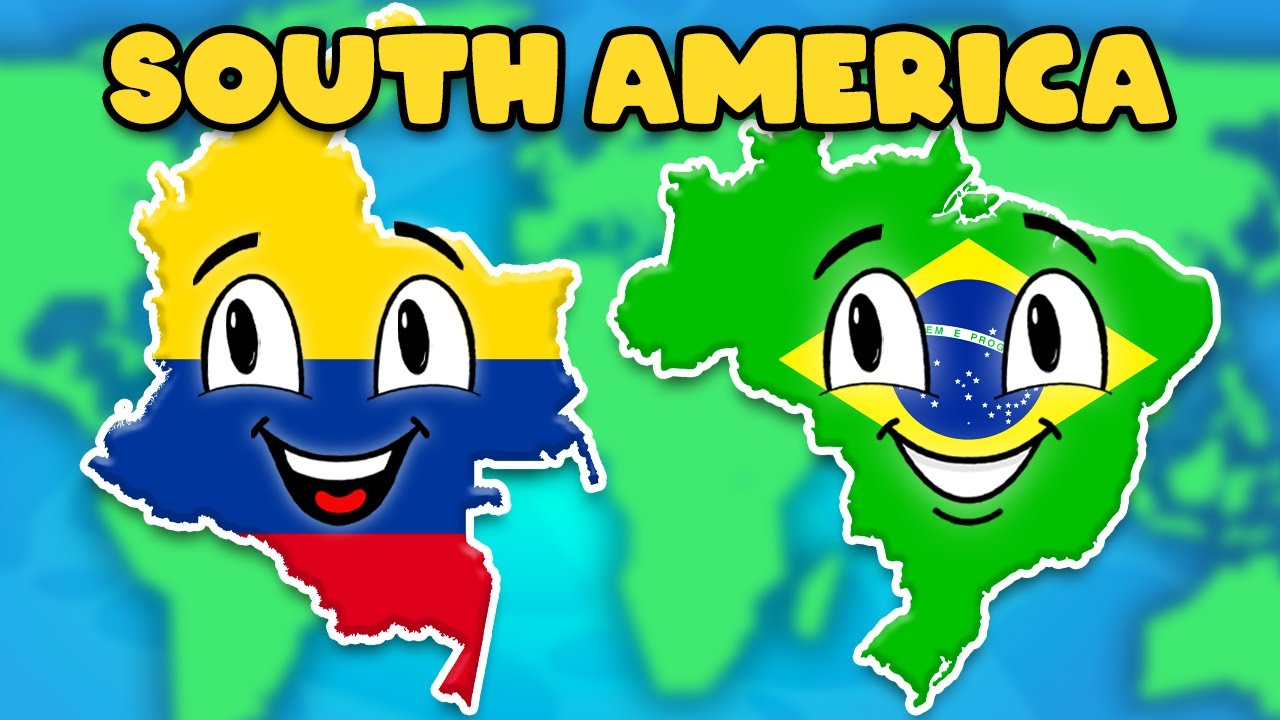 Explore The Countries Of South America By Date Of Formation! | World ...