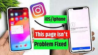 😥 this page isn't available at the moment instagram iphone | instagram this page isn't avail  iphone