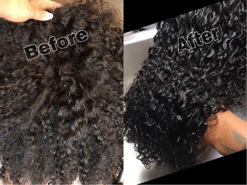 REVIVE OLD CURLY WEAVE | Boiling Method | REVIVE OLD CURLY WEAVE | Boiling Method |