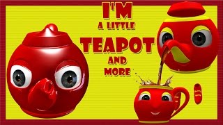I'm a Little Teapot | Nursery Rhymes | 30 Minutes Compilation from rhymes bus