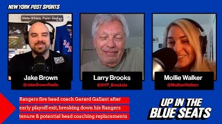 Rangers Fire Gerard Gallant, Who May Replace Him? | Ep. 125 | Up in the Blue Seats Podcast