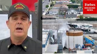 BREAKING NEWS: Orange County, CA, Unified Incident Commander Gives Update On Chemical Leak