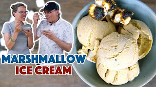 Toasted Marshmallow Ice Cream Recipe - Glen And Friends Cooking