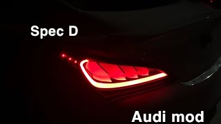 Spec D Audi mod Genesis coupe tutorial