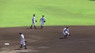 都立福生高校 シートノック 2016年7月10日(日)平成28年 第98回全国高等学校野球選手権大会 西東京大会【二回戦】八王子北戦