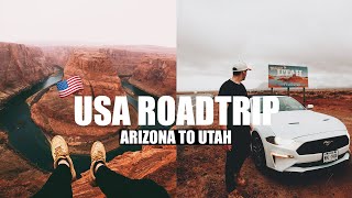 USA Roadtrip mit Mustang 🇺🇸🏜 II Grand Canyon, Horseshoe Bend \u0026 Monument Valley