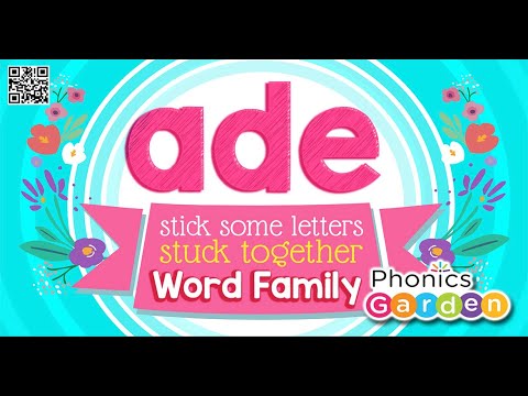 What word ends in ADE?