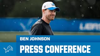Ben Johnson meets with the media | May 30, 2024