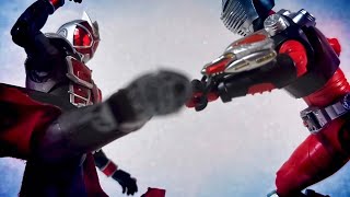 仮面ライダー龍騎 VS 仮面ライダーウィザード ~Stop motion battle~