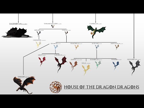 Targaryen Dragons Timeline and Family Tree Explained