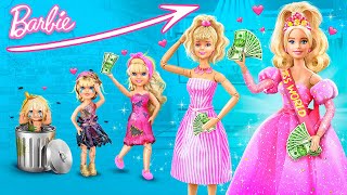 Barbie Creciendo: De la Pobreza a la Riqueza / 32 DIYs