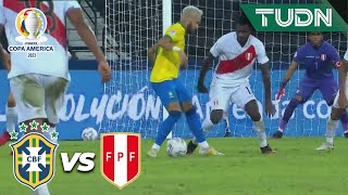 ¡JOGA BONITO! Neymar y su magia | Brasil 2-0 Perú | Copa América 2021 | Grupo A-J2 | TUDN