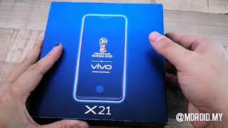 屏幕指纹手机 vivo X21 开箱