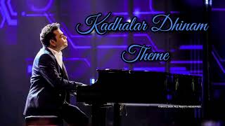 Kadhalar Dhinam Theme Music | Kadhalar Dhinam | Kathir | AR Rahman