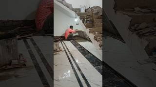 सीढ़ी के नीचे टाइल्स कैसे लगाना चाहिए #construction #tiles