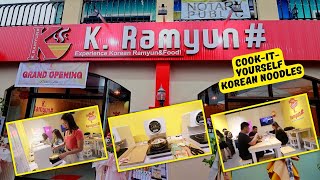 Cook-it-yourself Korean Noodle Restaurant | K Ramyun