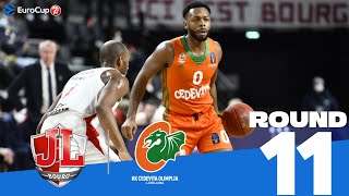 Bourg outlasts Cedevita! | Round 11, Highlights | 7DAYS EuroCup