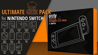 The ULTIMATE Nintendo Switch Accessories Pack 2023 - Orzly Geek Pack