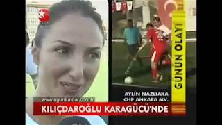 Aylin Nazlıaka Sahaya İndi!