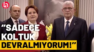 Meral Akşener görevini Dervişoğlu'na böyle teslim etti!