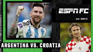 Previewing Argentina vs. Croatia in the World Cup semifinal | ESPN FC