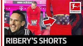 Ribery's Underwear Unveiled - Bayern Star With Special Boxer Shorts Again