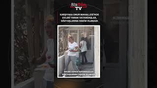 Karşıyaka Onur mahallesi’nde evleri yanan vatandaşlar, gözyaşlarına hakim olamadı