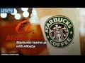 Starbucks teams up with Alibaba