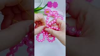 Handmade diy beads flowers#handmade #beads #diybeads #craft #diycrafts #handmade #flowers #homedecor