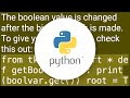 tkinter Checkbutton widget returning wrong boolean value