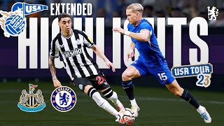 Newcastle United 1-1 Chelsea | Extended Highlights | Chelsea FC USA Tour 2023