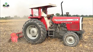 Massey Ferguson 385 | Performance on 60 Blade Rotavator