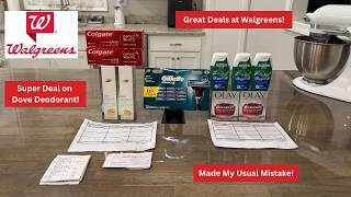 Couponing at Walgreens! Great Deals!