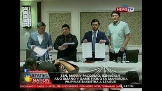 SONA: Mga sangkot umano sa game fixing, kinasuhan na ng NBI