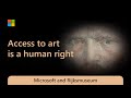 Harnessing the power of AI to make art accessible for all | Microsoft and Rijksmuseum