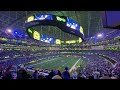 inside sofi in 4k rams triumph over vikings on thursday night football 10 24 2024