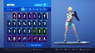 fortnite finesse finisher skin showcase all countries backblings emotes - fortnite finesse finisher new zealand