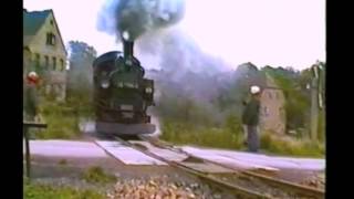 DDR 1988 Die Döllnitzbahn  Reichsbahn Schmalspur Atmosphäre