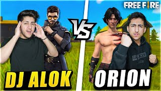 Dj Alok Vs Orion | Bhai Vs Bhai Clash Squad Battle Who Will Win? - Garena Free Fire