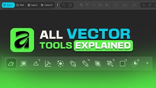 Learn Every Vector Tool in Affinity 2025 | Complete Guide for Beginners |