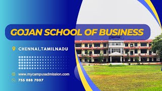 Gojan School of Business and Technology - Chennai | Engineering Colleges in Tamil Nadu