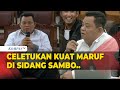 Celetukan Kuat Maruf Bikin Tertawa Hakim dan Pengunjung Sidang Sambo