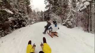 RODELN/SLEDGING (+GoPro HD Hero 3)