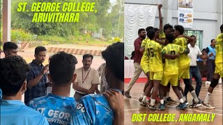 St. George College Aruvithara VS Dist College Angamaly| Kadamattom Volley Live.